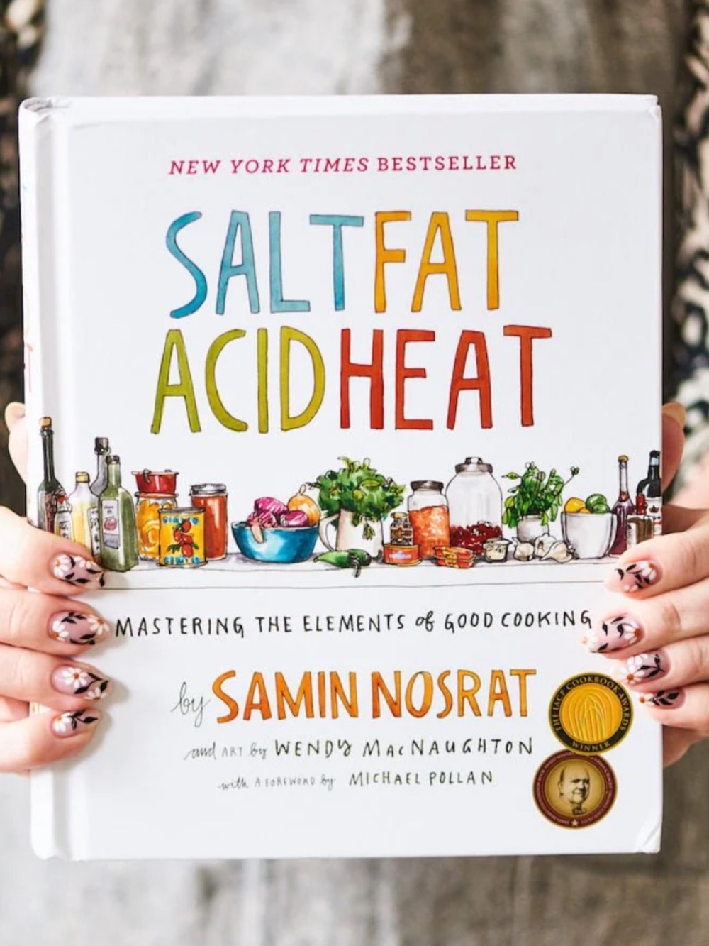 Mastering the Elements of Cooking by Samin Nosrat - White Cover